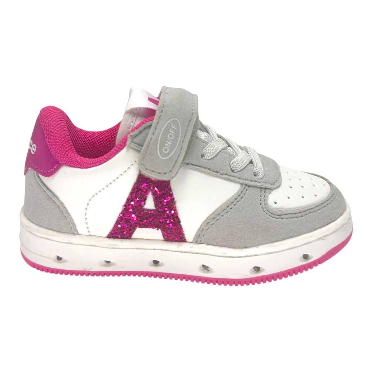 Zapatilla urbano BOSTON BCO FUCSIA