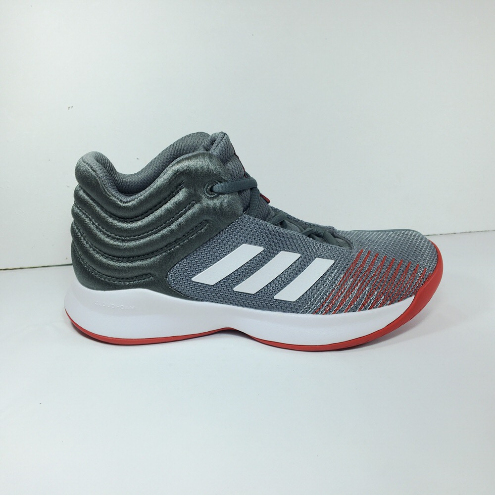 Zapatilla basquet PRO SPARK KIDS GRIS/ROJO