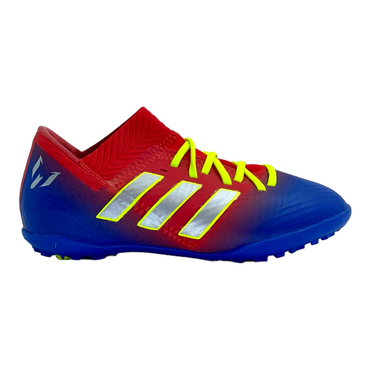 Zapatilla futbol f5 NEMEZIZ MESSI 18.3 JRRR ROJACT/PLAMET/FOOBLU/18