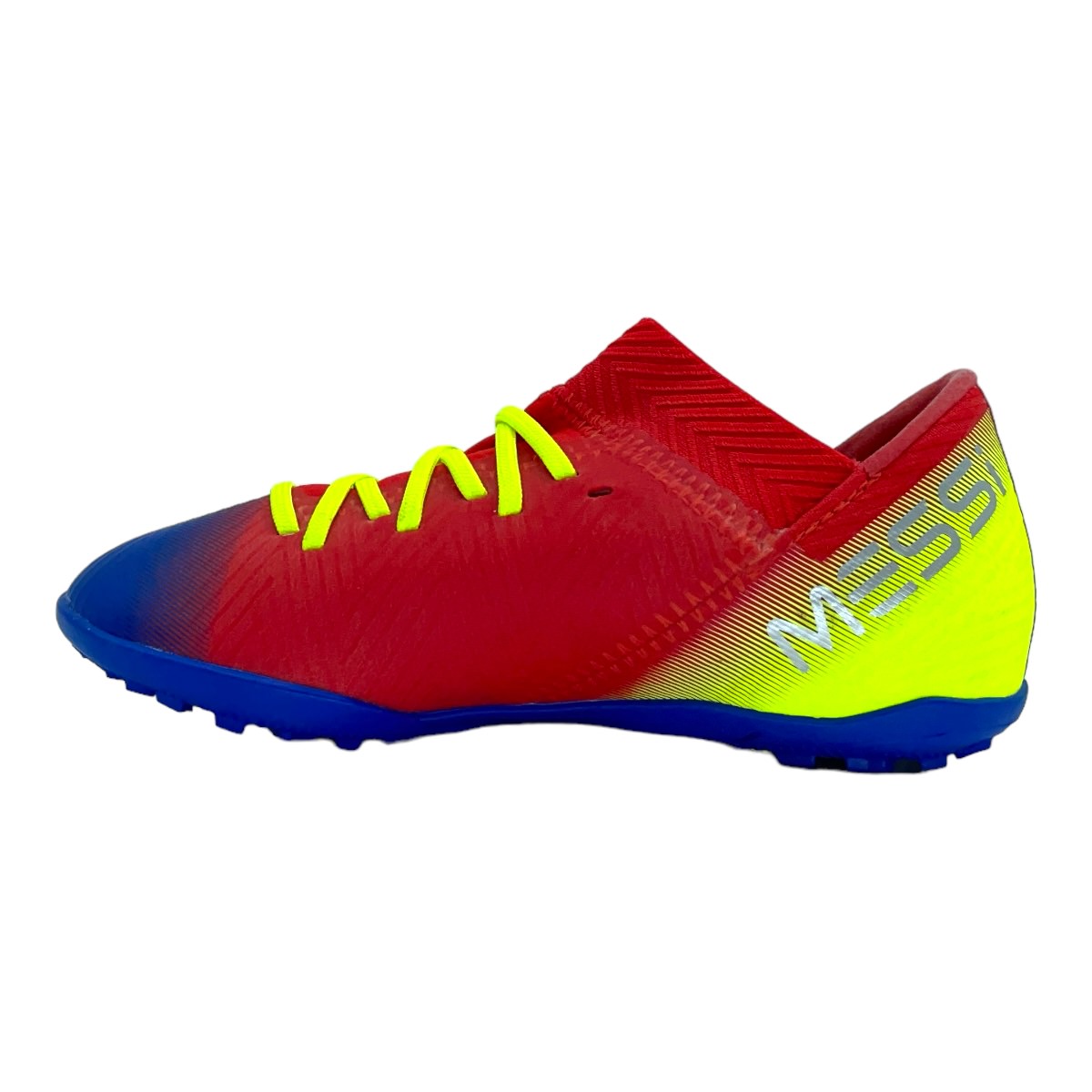 Zapatilla futbol f5 NEMEZIZ MESSI 18.3 JRRR ROJACT/PLAMET/FOOBLU/18
