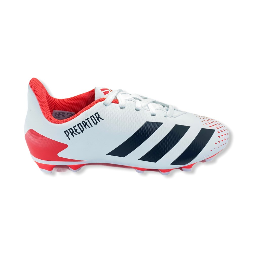 Zapatilla futbol 11 PREDATOR 20.4 BCO/ROJ JR