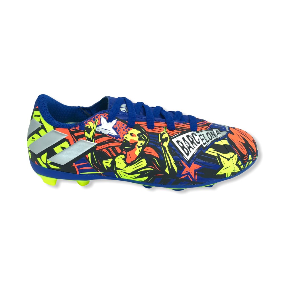 Zapatilla futbol 11 NEMEZIZ MESSI 19.4 KIDS MULTICOLOR