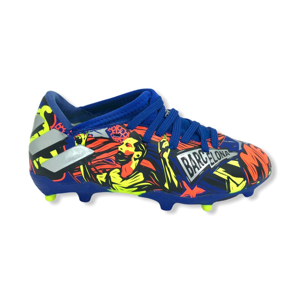 Zapatilla futbol 11 NEMEZIZ MESSI 19.3 AZUREA PLAMETA