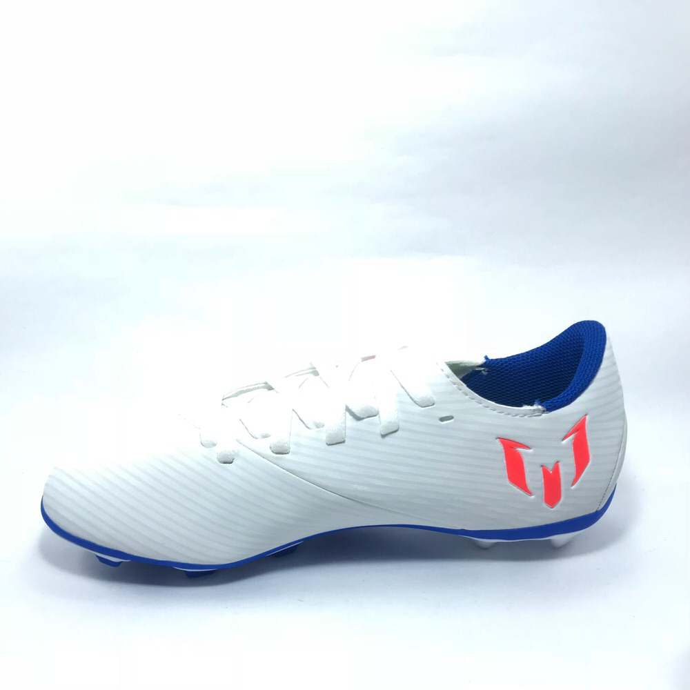 Zapatilla futbol 11 NEMEZIZ MESSI 19.4 JR BLANCO/NARANJ/19