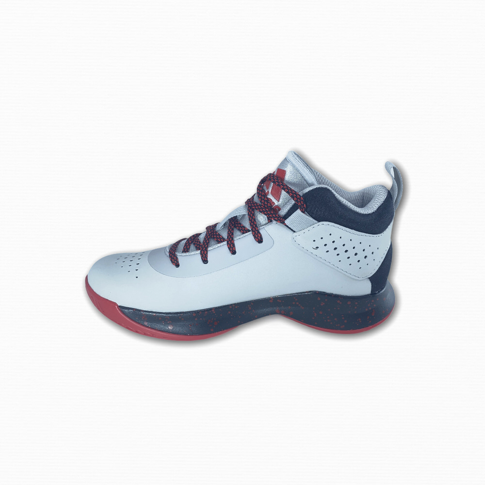 Zapatilla basquet CROSS EM UP BASQUET JR GRIDOS/NEG/20