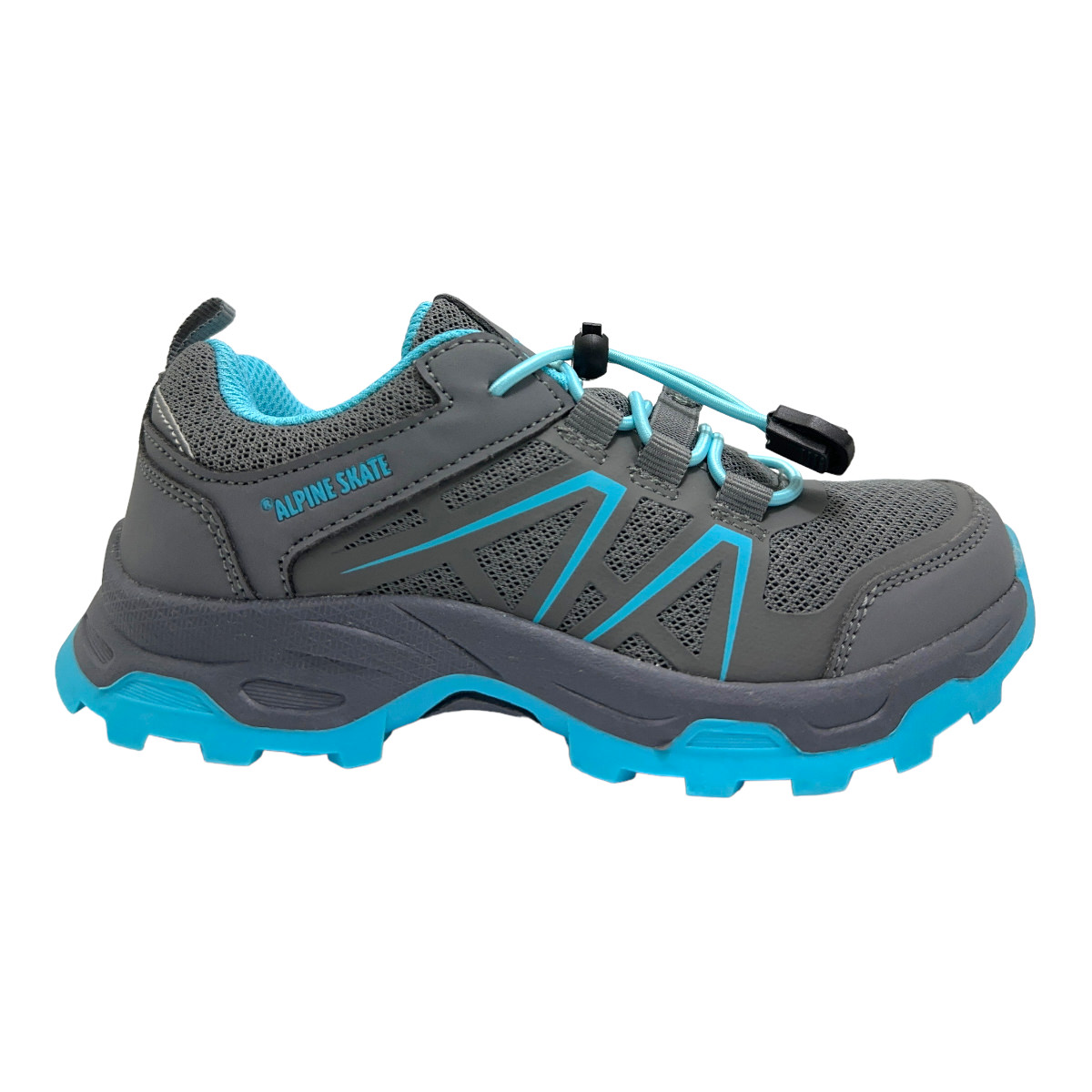 Zapatilla trekking KHOI GRIS AZUL