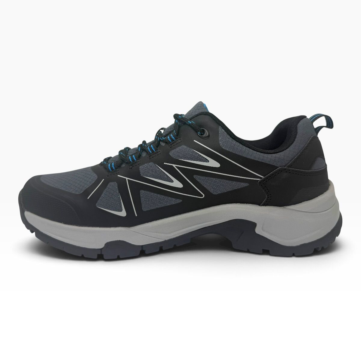 Zapatilla trekking LIVINGSTON GREY ROYAL BLUE