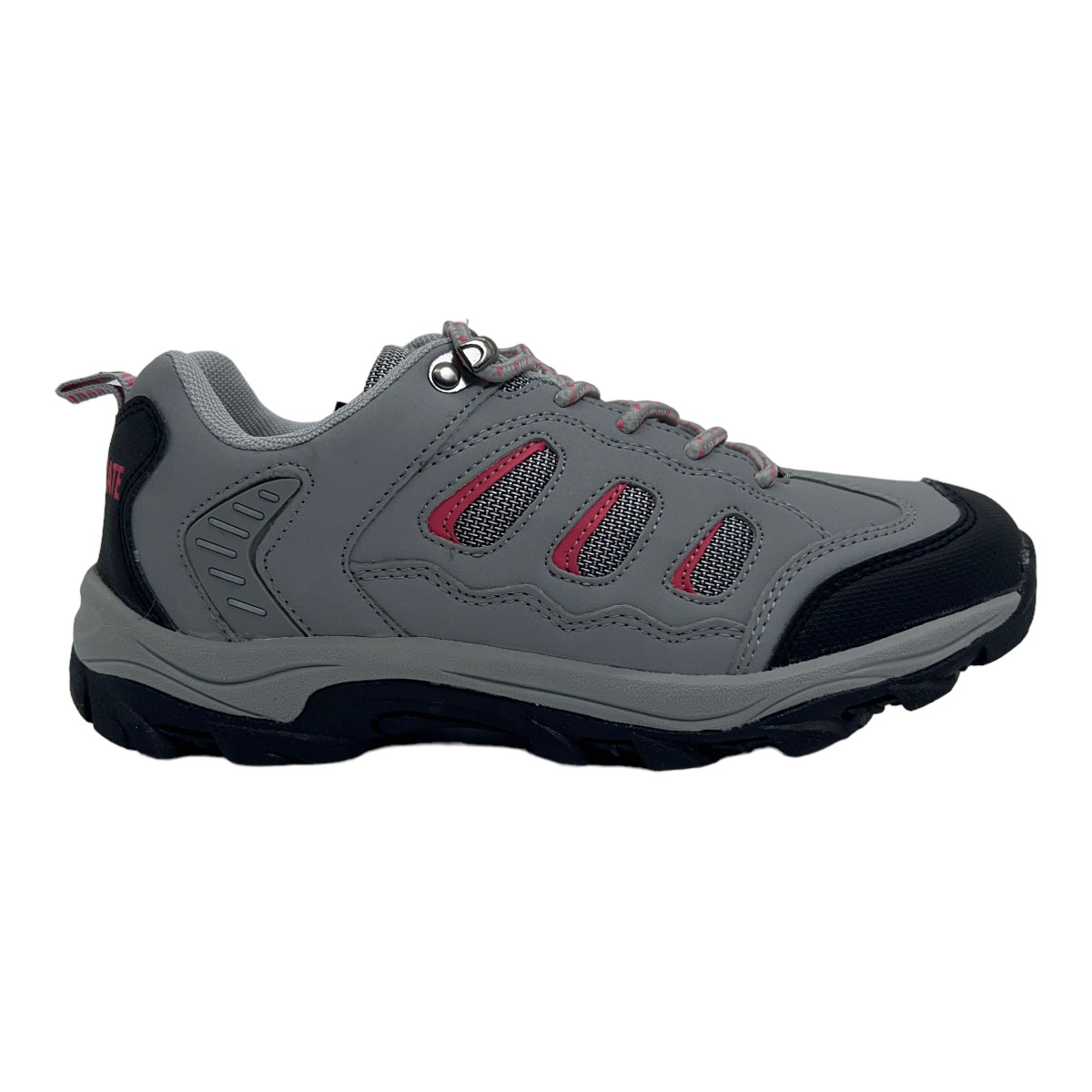 Zapatilla trekking TERRAX ULTRA PLATA FUCSIA