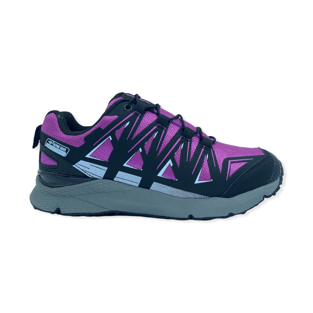 Zapatilla trekking WILD K2 -PURPURA