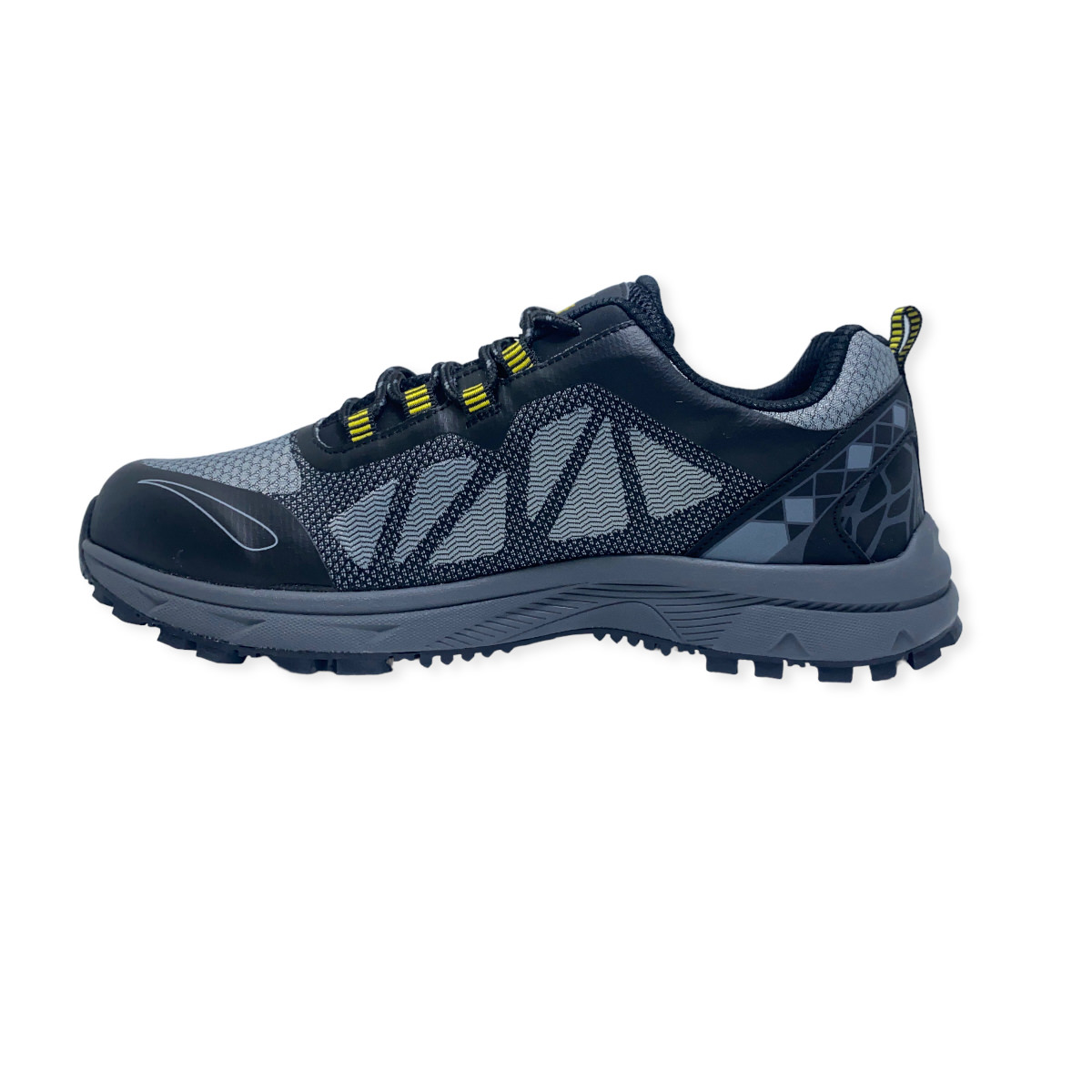 Zapatilla trekking ARCADIA GRIS AMARILLO