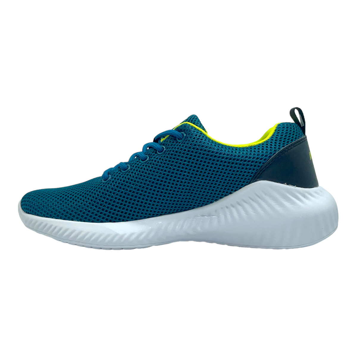 Zapatilla running EVO WALKER BLUE-LIME