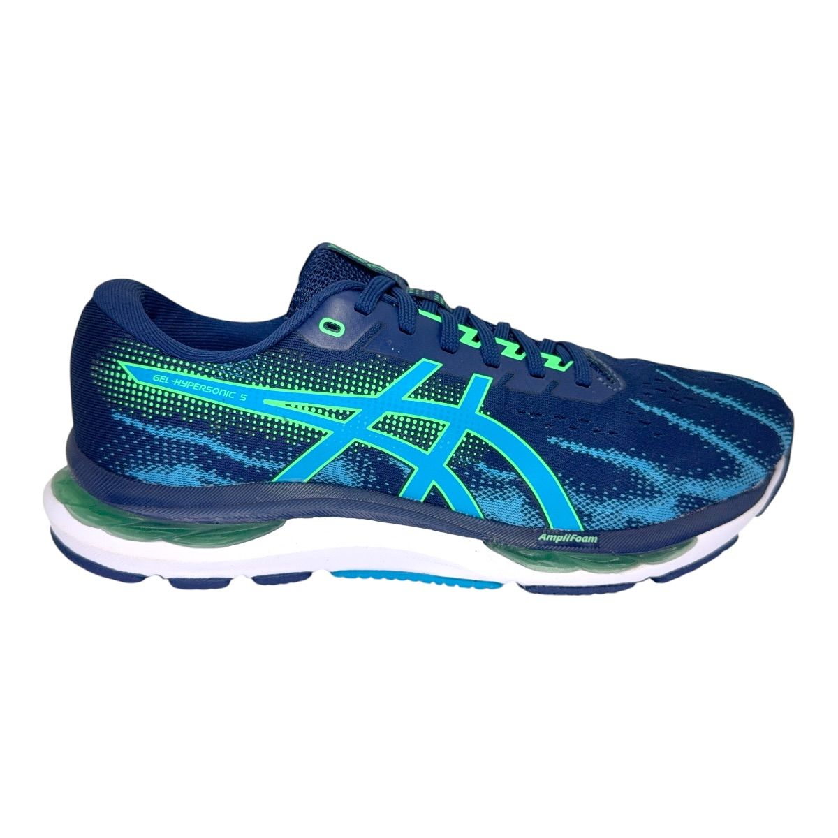 Zapatilla running HYPERSONIC 5 GEL BLUE