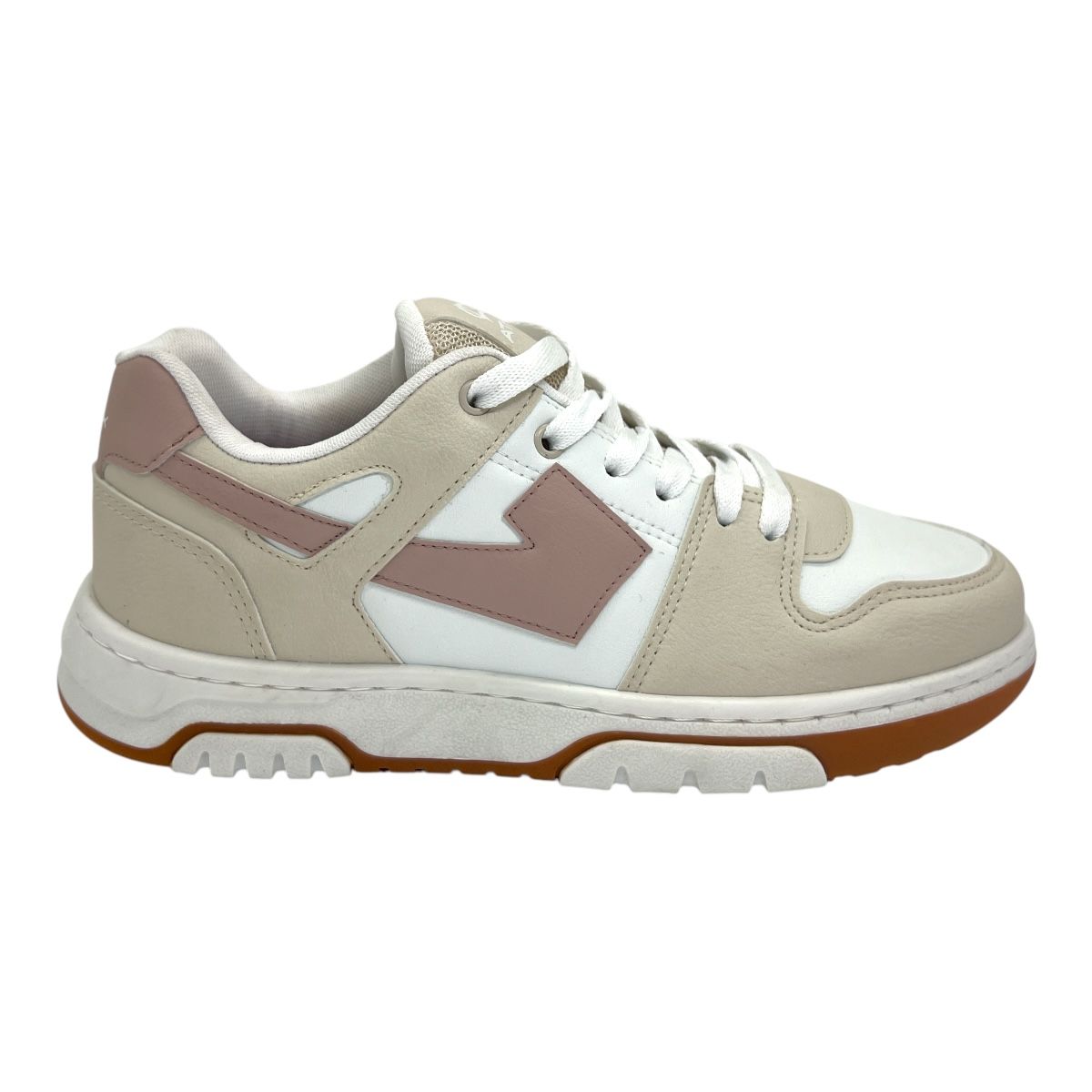 Zapatilla urbano OLIVERA W BCO BEIGE ROSA