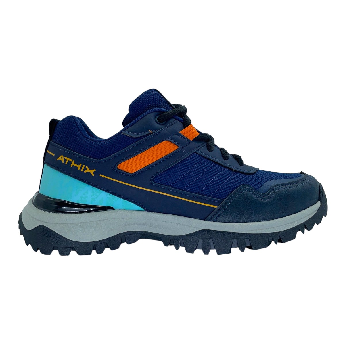 Zapatilla trekking DOMUYO AZUL NARANJ CYAN