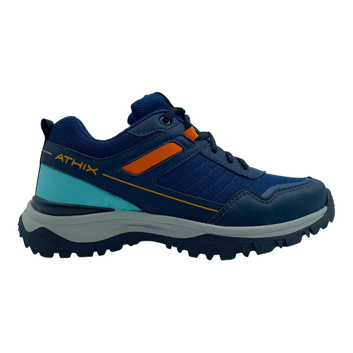 Zapatilla trekking DOMUYO AZUL NARANJ CYAN