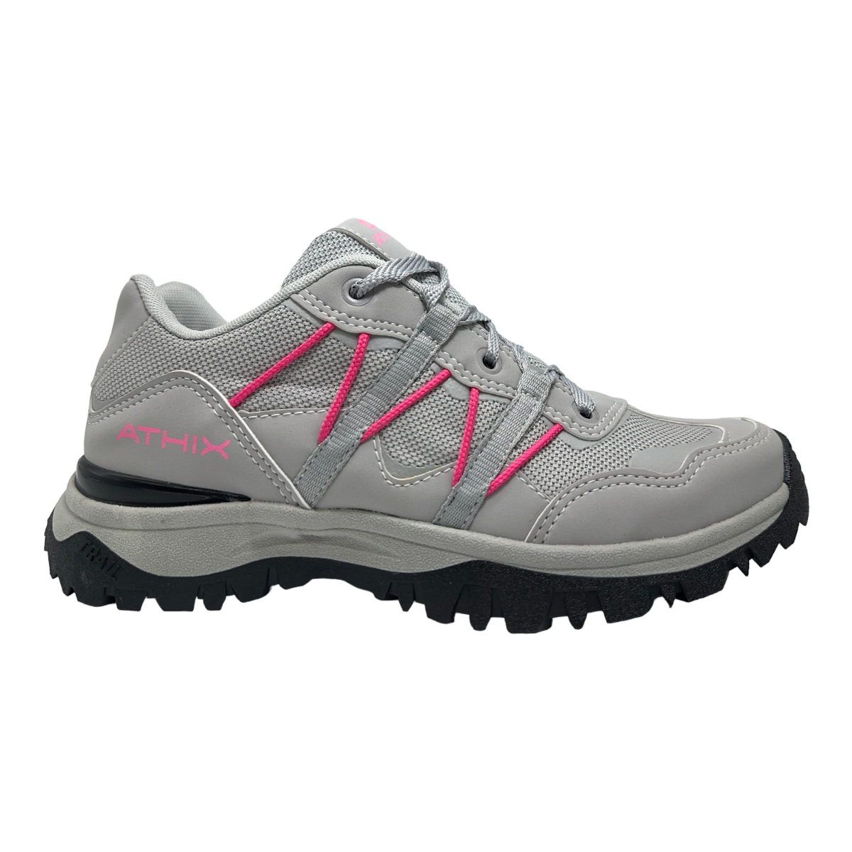 Zapatilla trekking ROY CINZA PINK