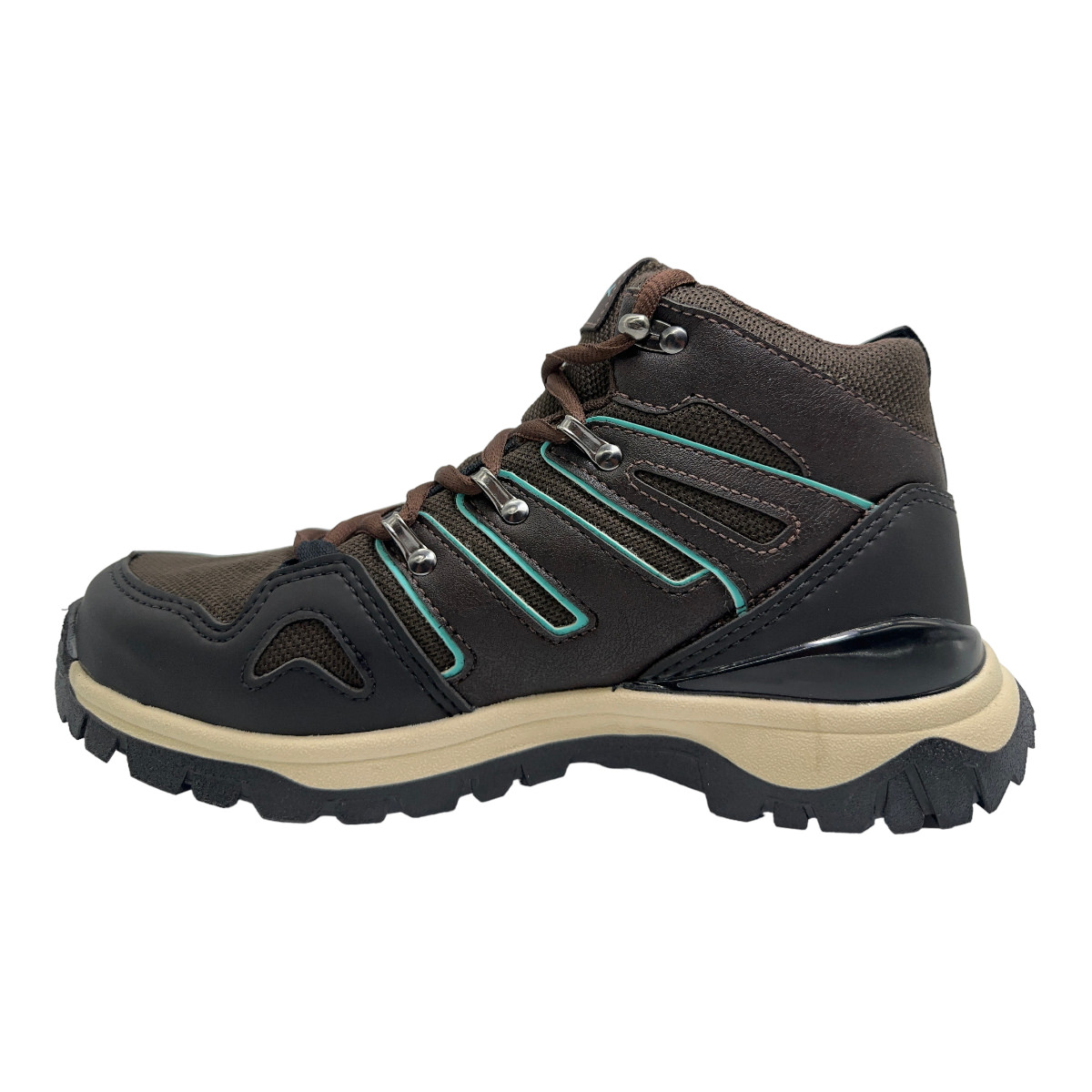 Zapatilla trekking ARACAI CHOCOLATE CYAN