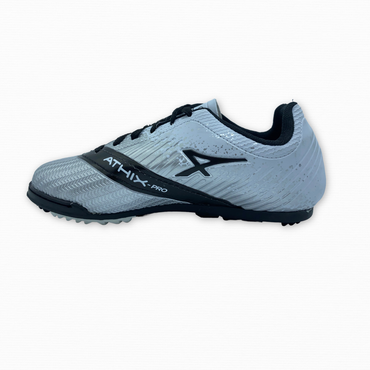 Zapatilla futbolf5 SPEEDSTER TF BLANCO PLATA