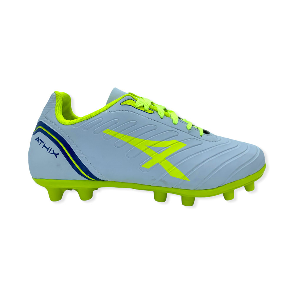 Zapatilla futbol11 RESISTANT CAMPO BLANCO-V FLUO