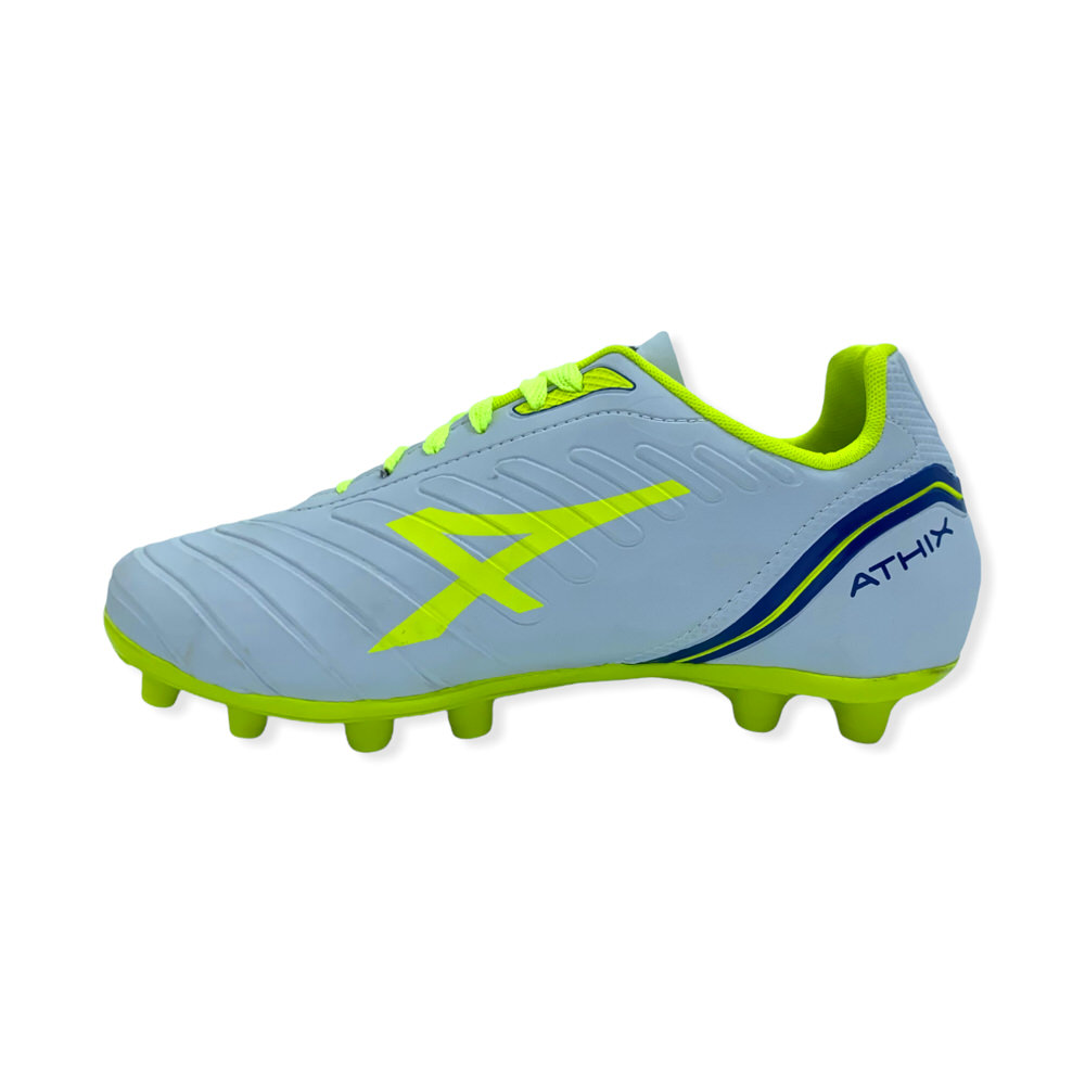 Zapatilla futbol11 RESISTANT CAMPO BLANCO-V FLUO