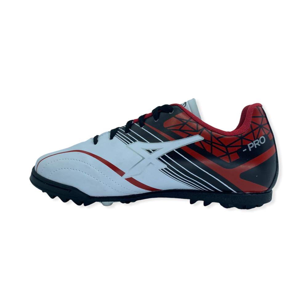 Zapatilla futbolf5 STAMINA TF BLANCO ROJO