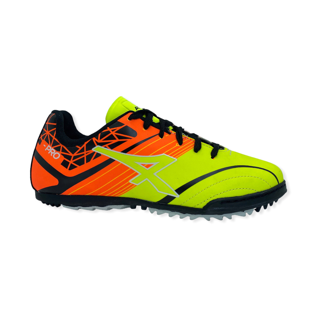 Zapatilla futbolf5 STAMINA TF V FLUOR NARANJA
