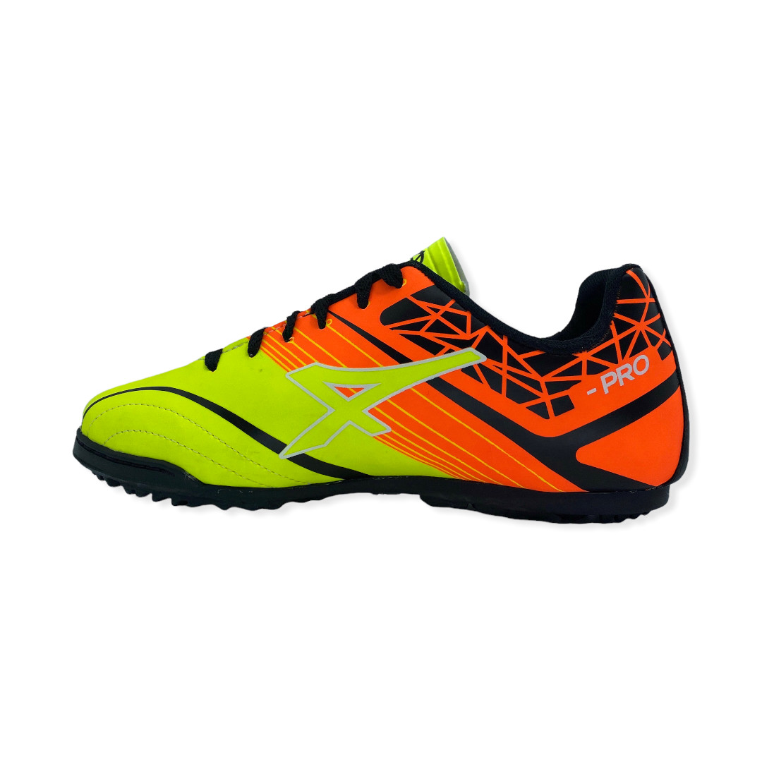 Zapatilla futbolf5 STAMINA TF V FLUOR NARANJA