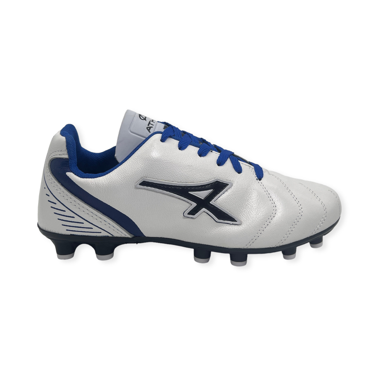 Zapatilla futbol 11 TALENT CAMPO BLANCO-ROYAL