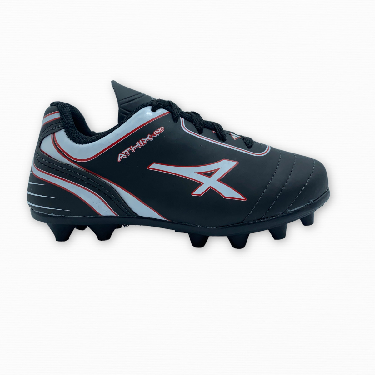 Zapatilla futbol 11 POWERFULKIDS CAMPO -ROJO