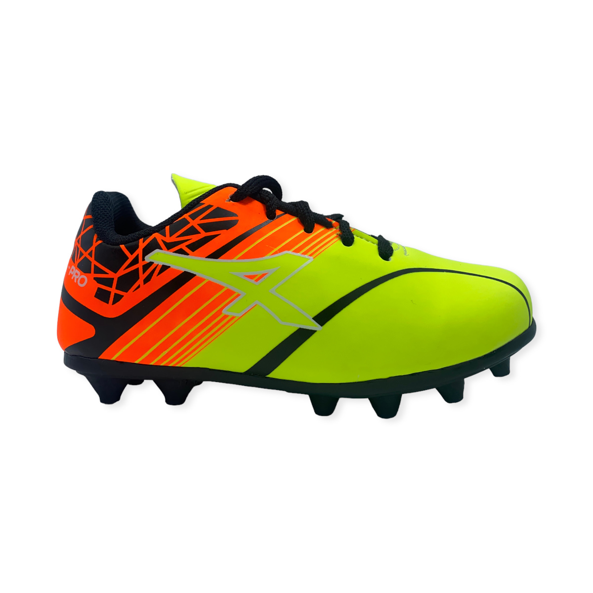 Zapatilla futbol 11 STAMINAKIDS CAMPO FLUOR-NARANJ