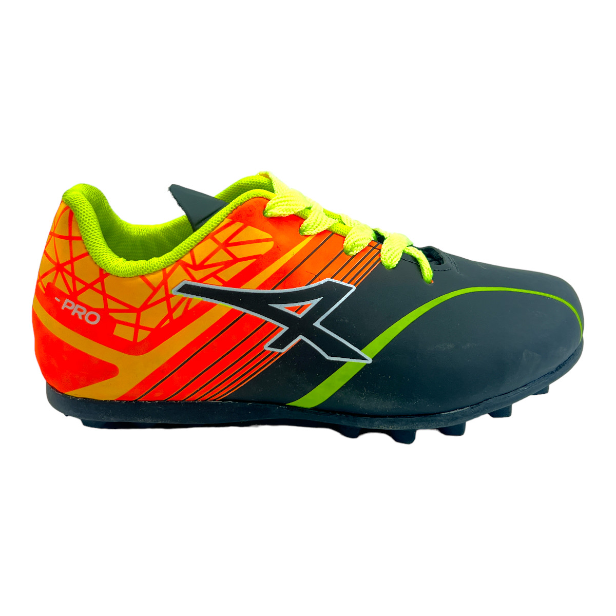 Zapatilla futbol f5 STAMINAKIDS TF -NARANJ