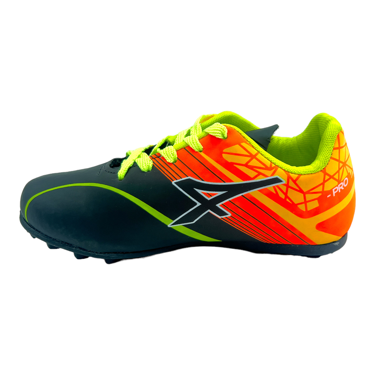 Zapatilla futbol f5 STAMINAKIDS TF -NARANJ