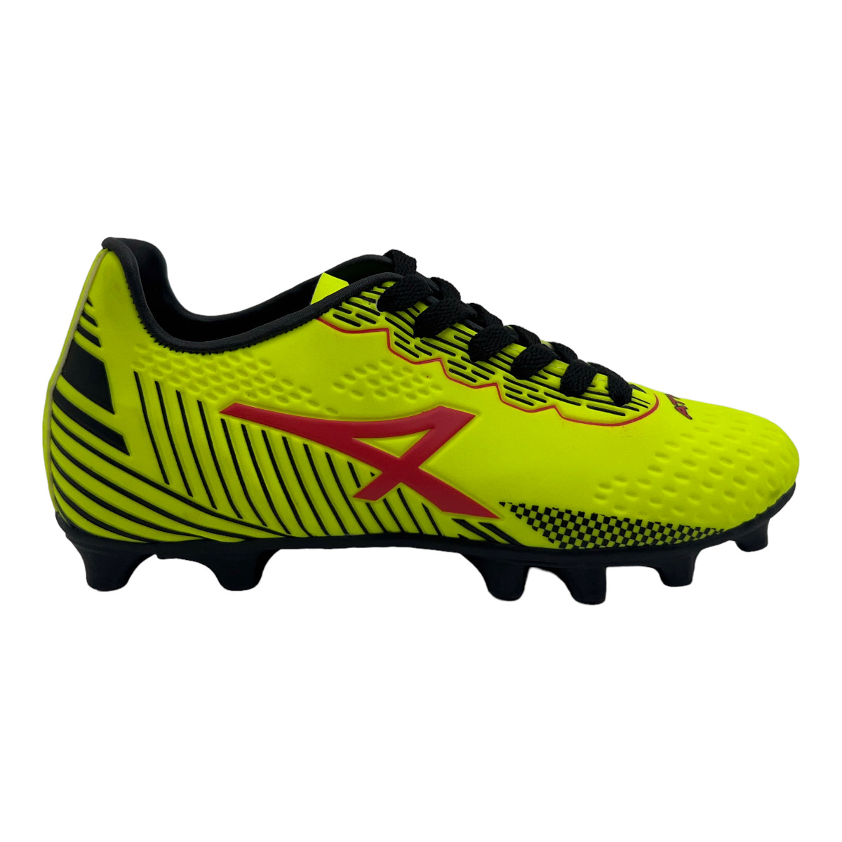 Zapatilla futbol11 WING CAMPO AMARILLO//CORAL