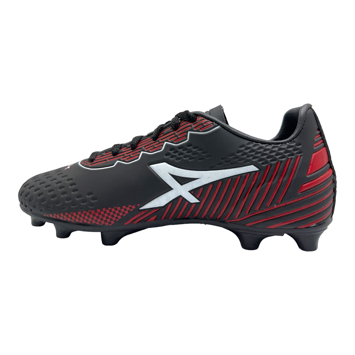Zapatilla futbol11 WING CAMPO  ROJO BLANCO