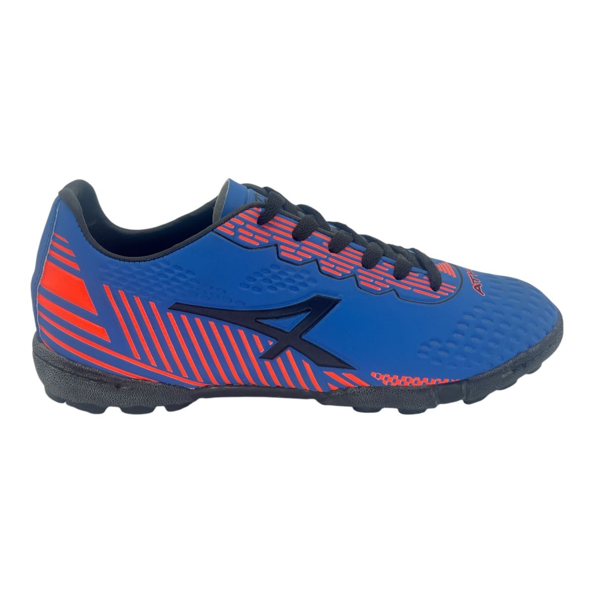 Zapatilla futbolf5 WING TF AZUL NARANJ