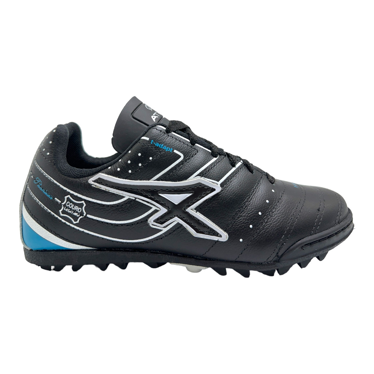 Zapatilla futbolf5 CLOUD TF  TURQUESA