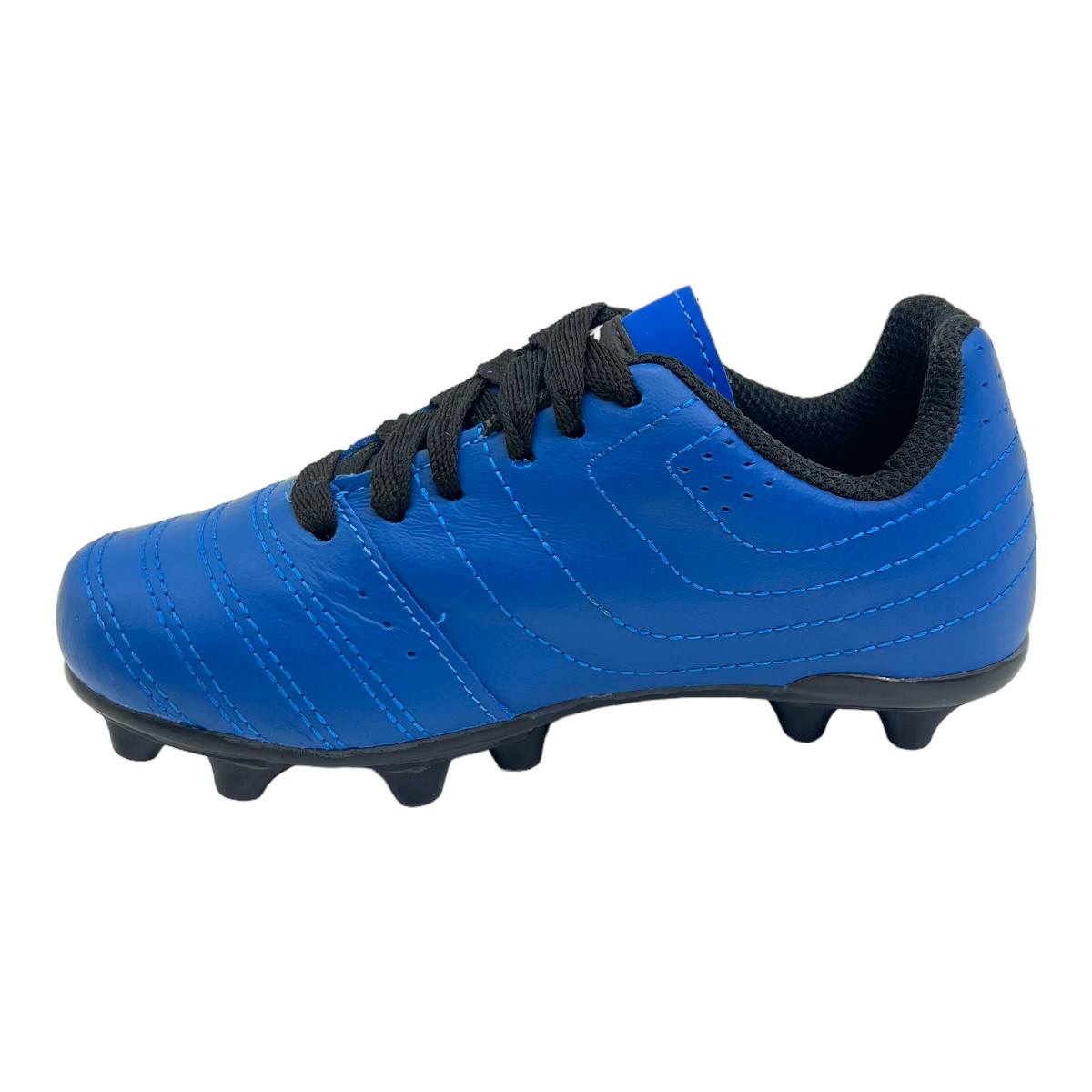 Zapatilla futbol 11 CLOUD KIDS ROYAL BLANCO