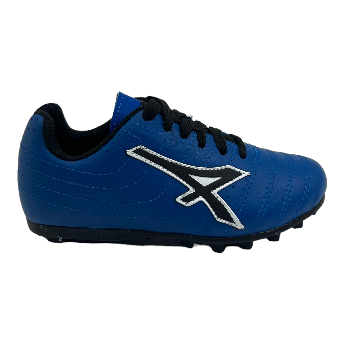 Zapatilla futbol 11 CLUD TF KIDS ROYAL BLANCO