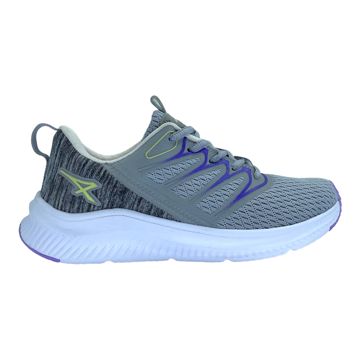 Zapatilla running SELLINE CINZA LILA