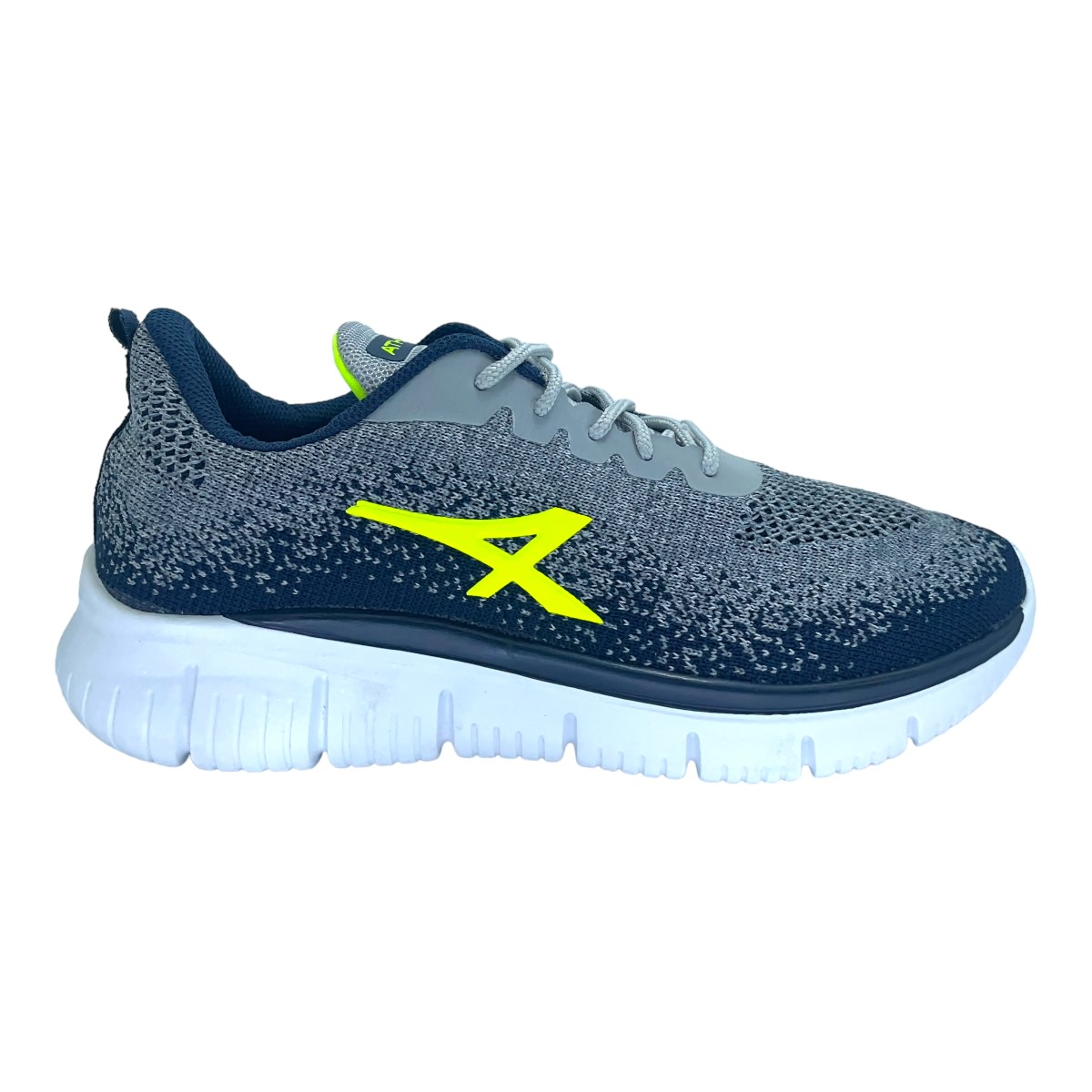 Zapatilla running FLEX DOTS CINZA MNO VDE FLUOR