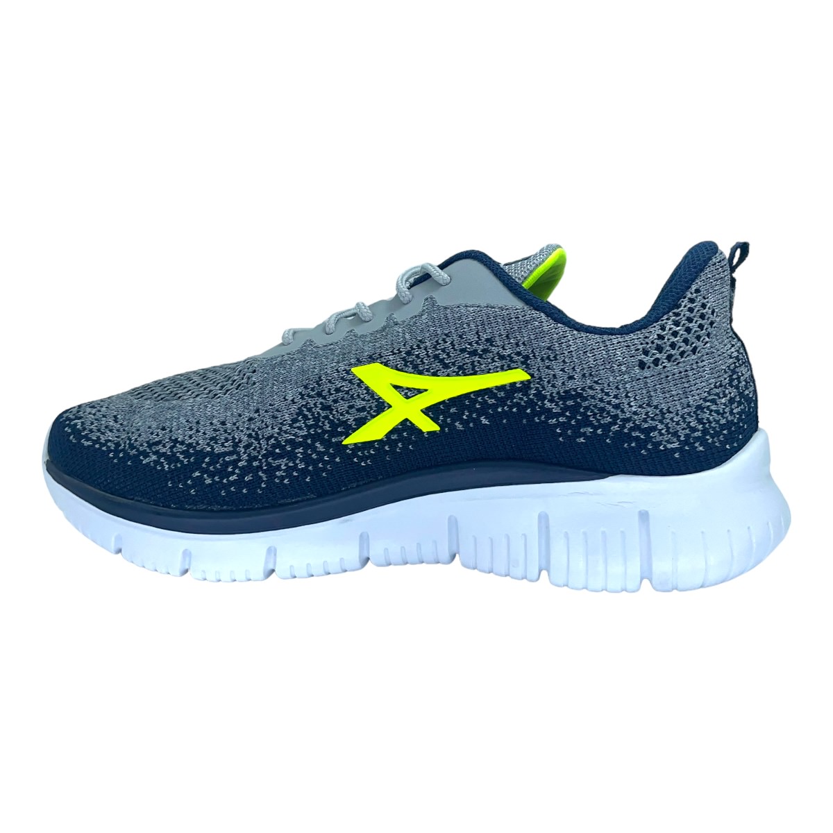 Zapatilla running FLEX DOTS CINZA MNO VDE FLUOR