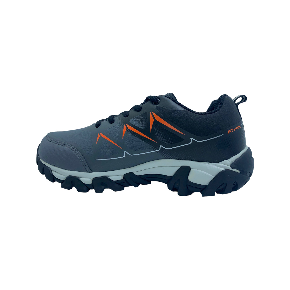 Zapatilla trekking CASCADE GRIS NEG NARANJA