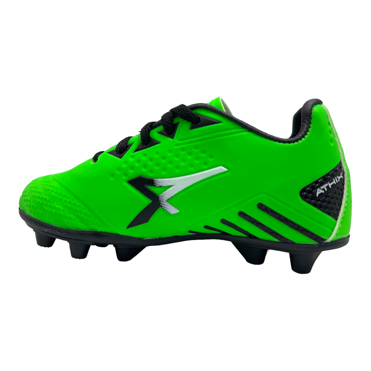 Zapatilla futbol 11 KICK KIDS VDE FLUO 