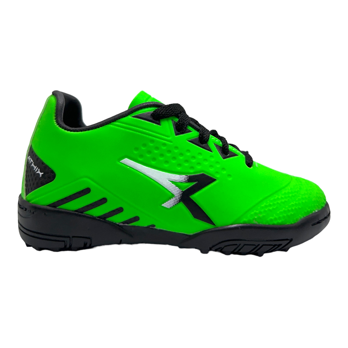 Zapatilla futbol f5 KICK KIDS TF VDE FLUO