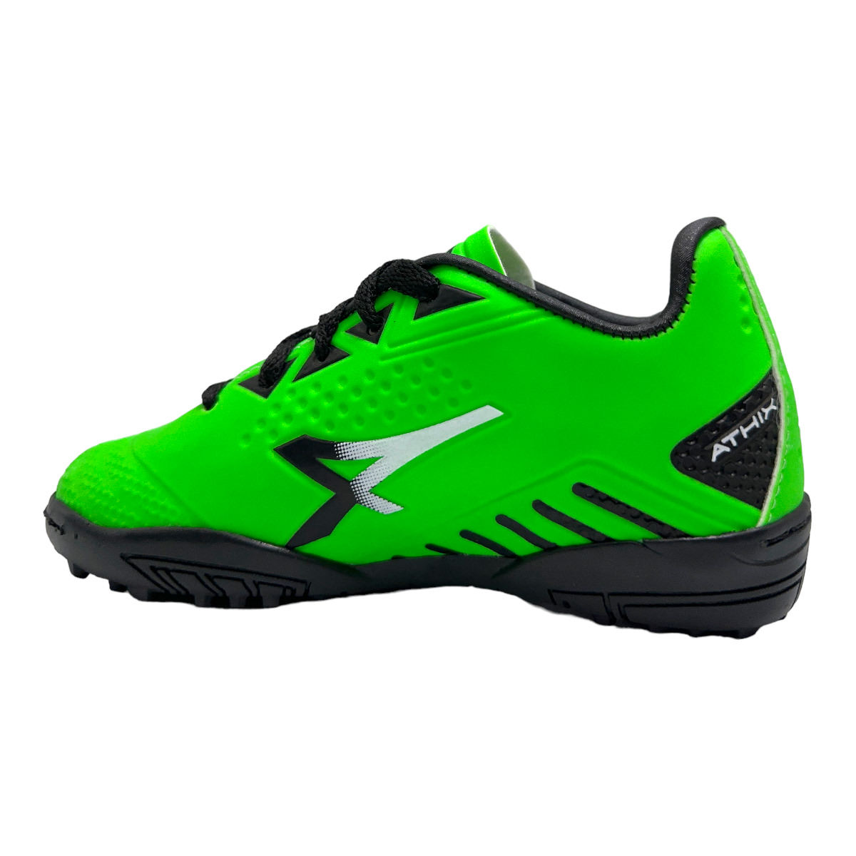 Zapatilla futbol f5 KICK KIDS TF VDE FLUO