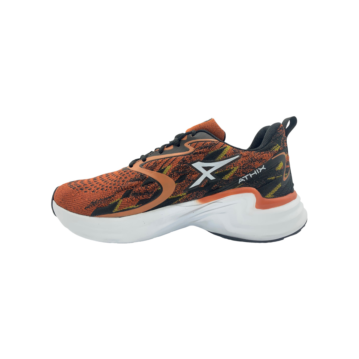 Zapatilla running FLUXO -ROJO-NARANJA