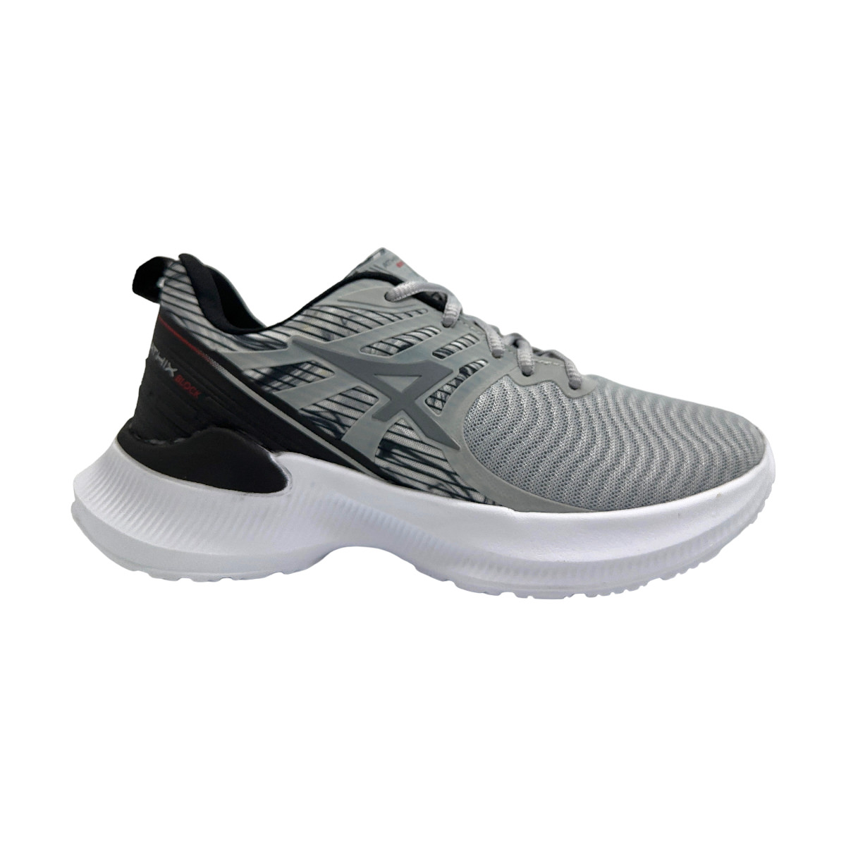 Zapatilla running BLOCK GRIS