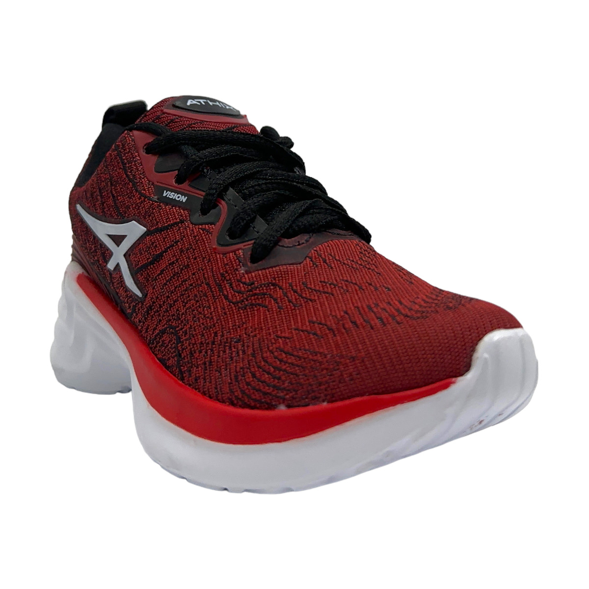 Zapatilla running VISION KIDS  ROJO