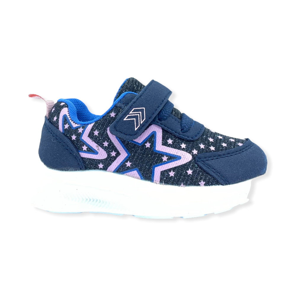 Zapatilla urbano ALPHA VELCRO BB AZUL