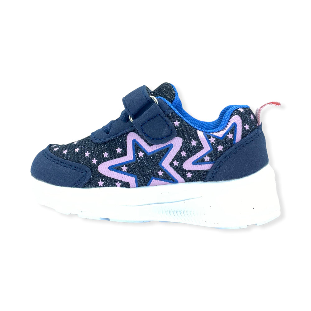 Zapatilla urbano ALPHA VELCRO BB AZUL